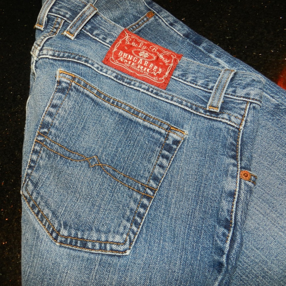 Women's Lucky Brand Dungarees Blue Jeans